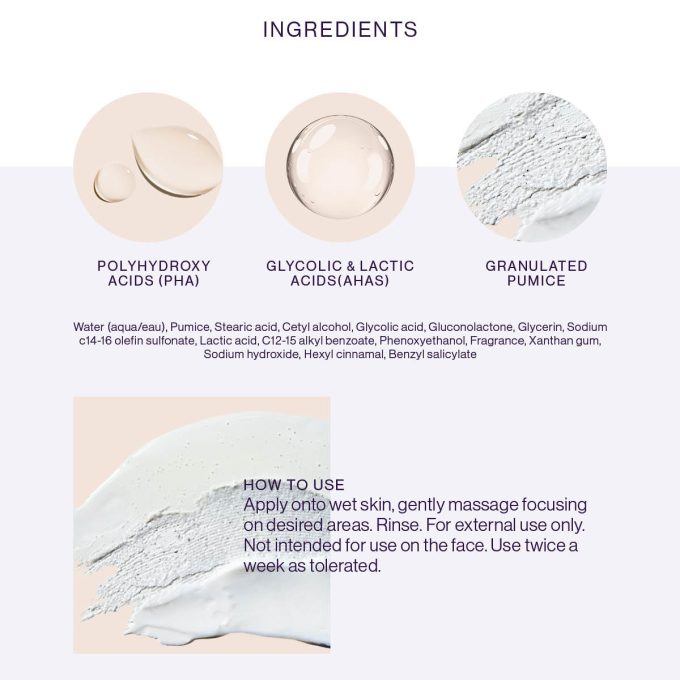 Get Smooth Skin Clearing Body Polish